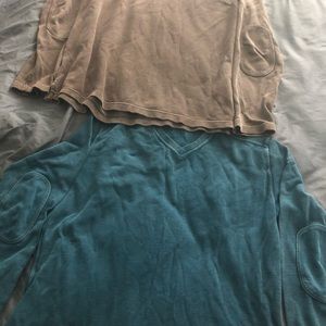 Two men long sleeves